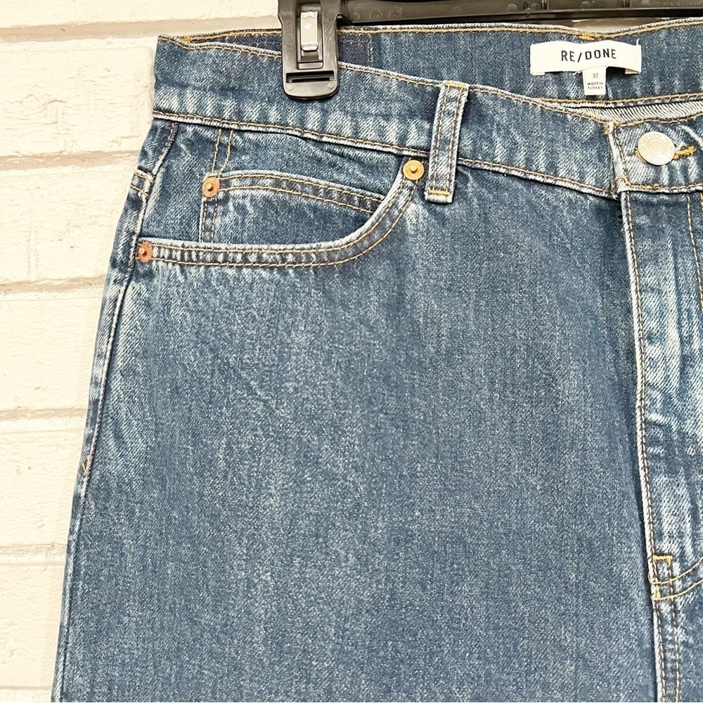 Re/Done‎ Women’s 70s Straight Leg Jeans - Picture 4 of 8